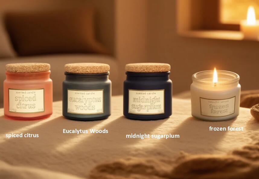 Glass Jar with Cork Lid